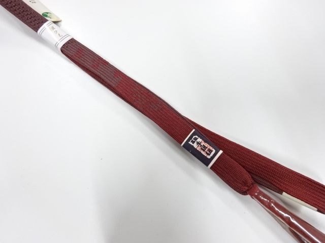 未使用品　正絹　手組帯締め